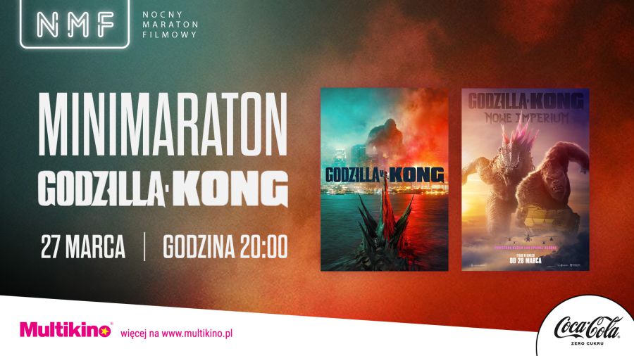 NMF: Minimaraton Godzilla i Kong już 27 marca w Multikinie!