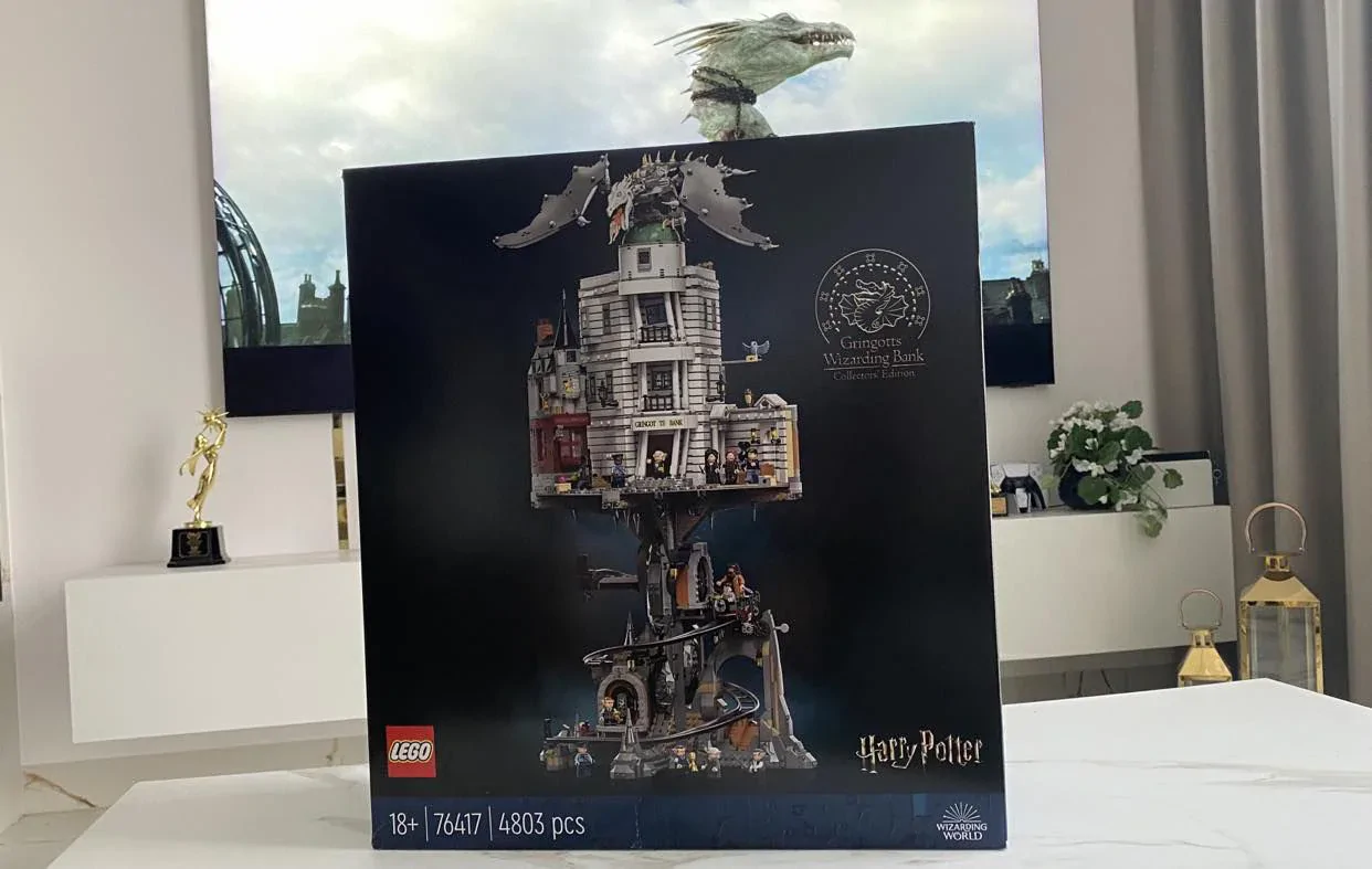 Kultowy budynek z serii Harry Potter odtworzony przez LEGO! Składamy Bank Gringotta!