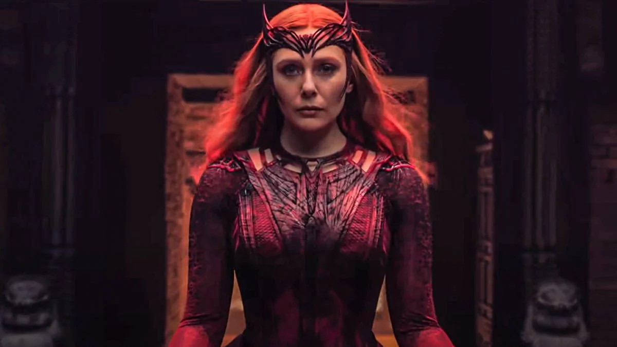 Wnętrze umysłu Scarlet Witch na jednym ze szkiców koncepcyjnych z Doktor Strange 2