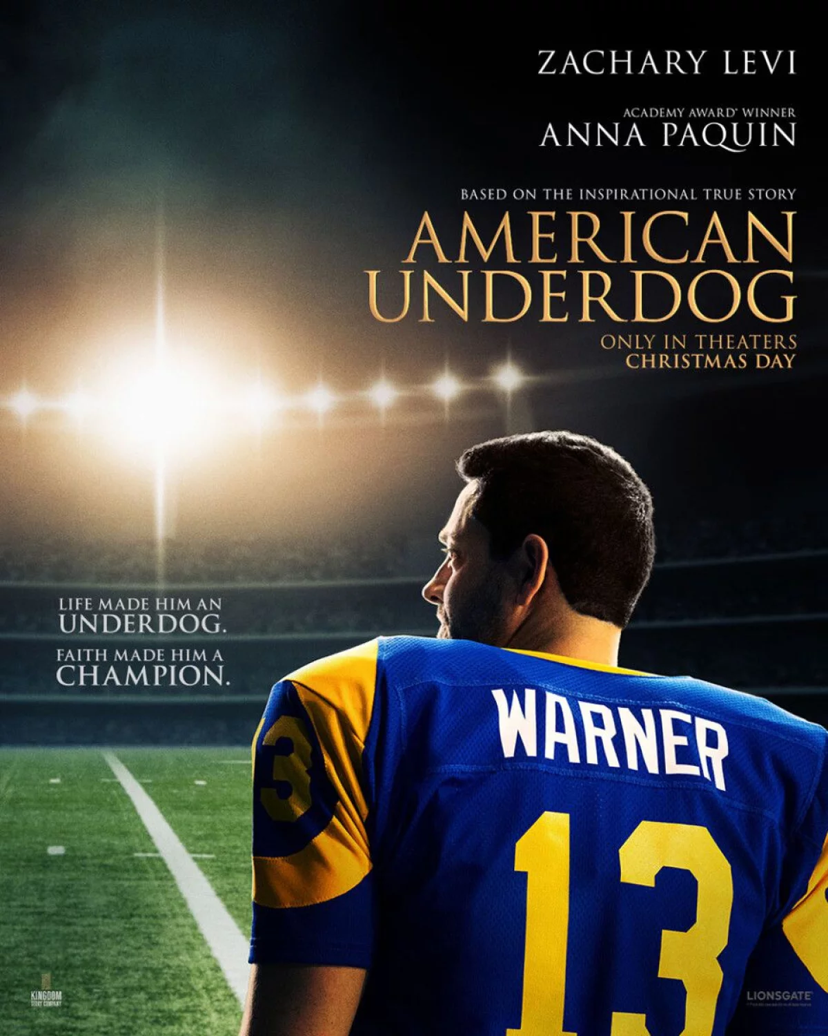 American Underdog - Zachary Levi w nowym filmie!