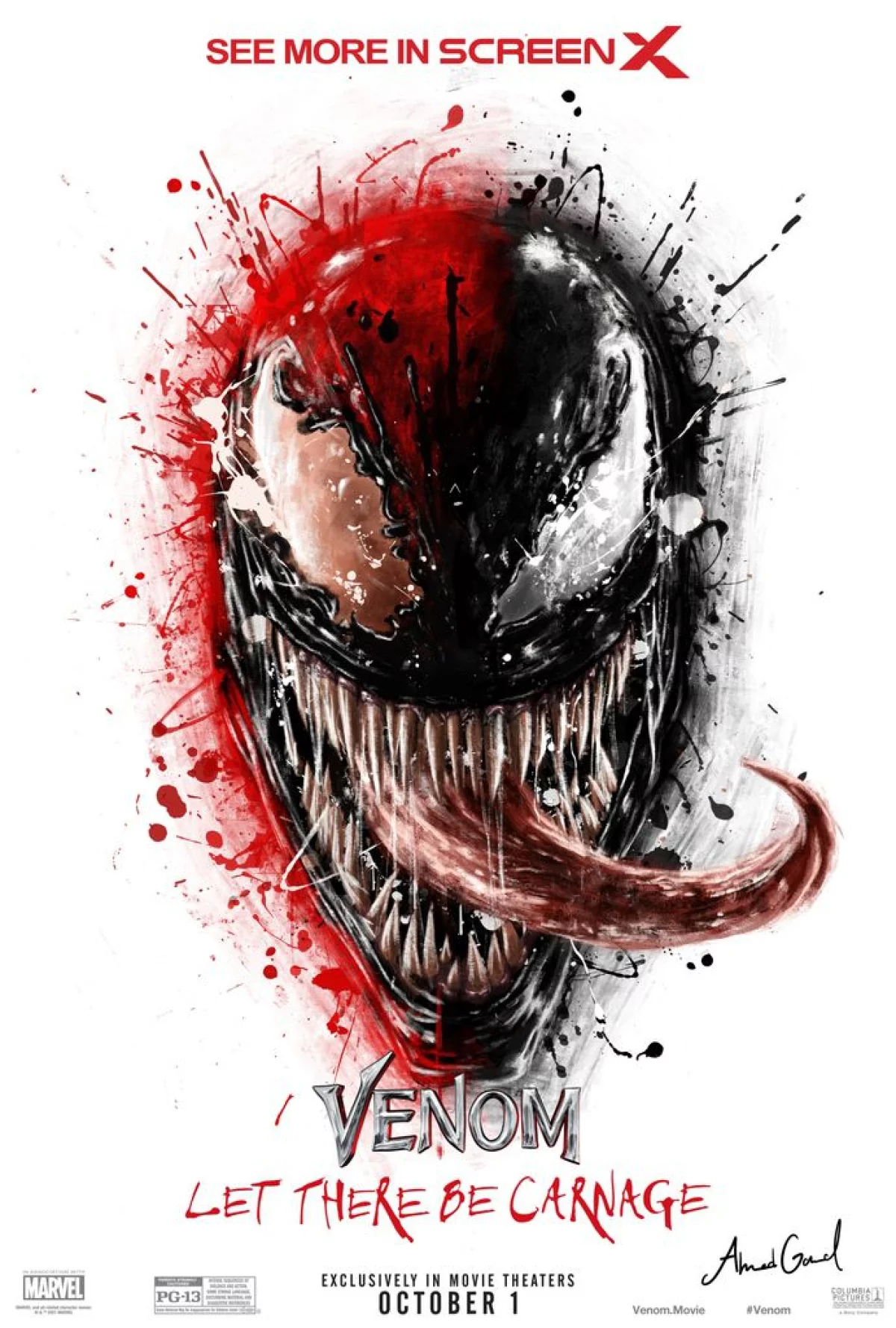 Venom: Let There Be Carnage - nowy plakat promujący film!