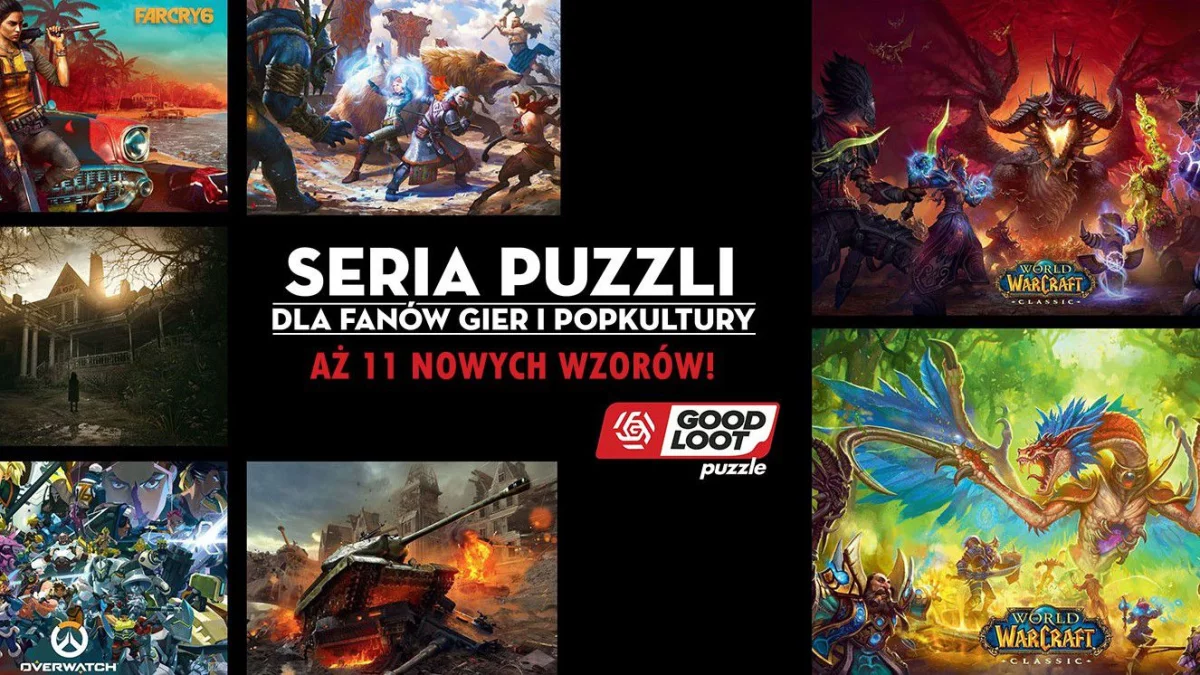 W ofercie Good Loot nowe puzzle. World of Warcraft, Diablo, Overwatch, Hearthstone i więcej