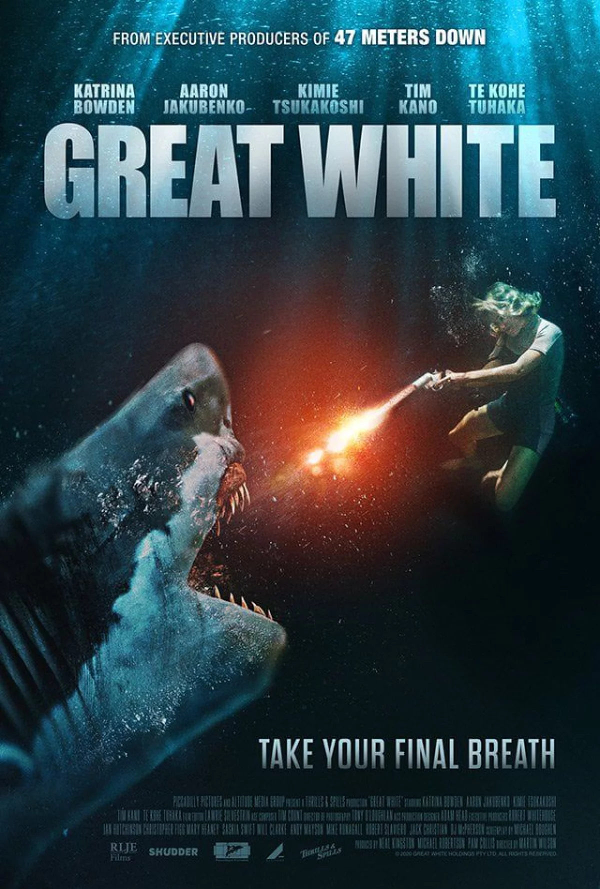 Great White - rekiny, hydroplan i piątka rozbitków? Zwiastun filmu!