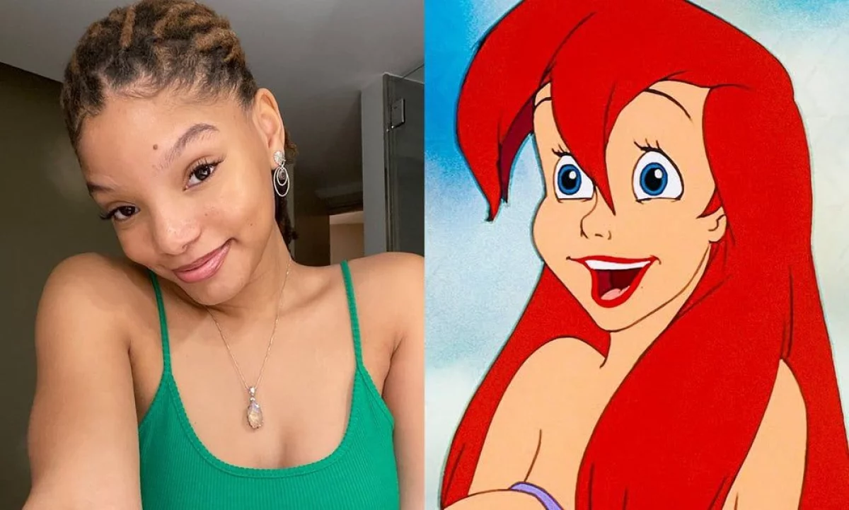 Mała syrenka - Halle Bailey jako nieczerwonowłosa Ariel na pierwszych zdjęciach z planu!
