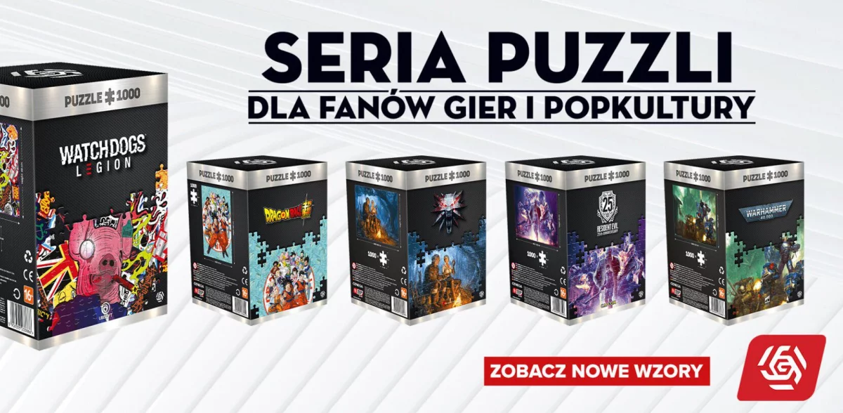 Nowe puzzle z gier w ofercie Good Loot!