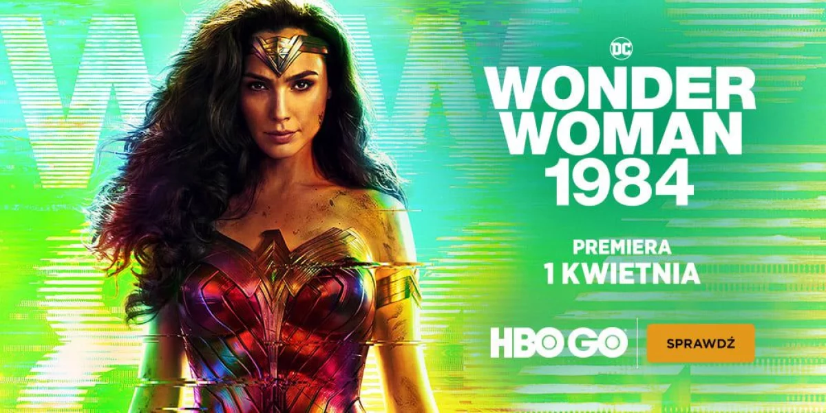 Już w czwartek premiera Wonder Woman 1984 na HBO GO!