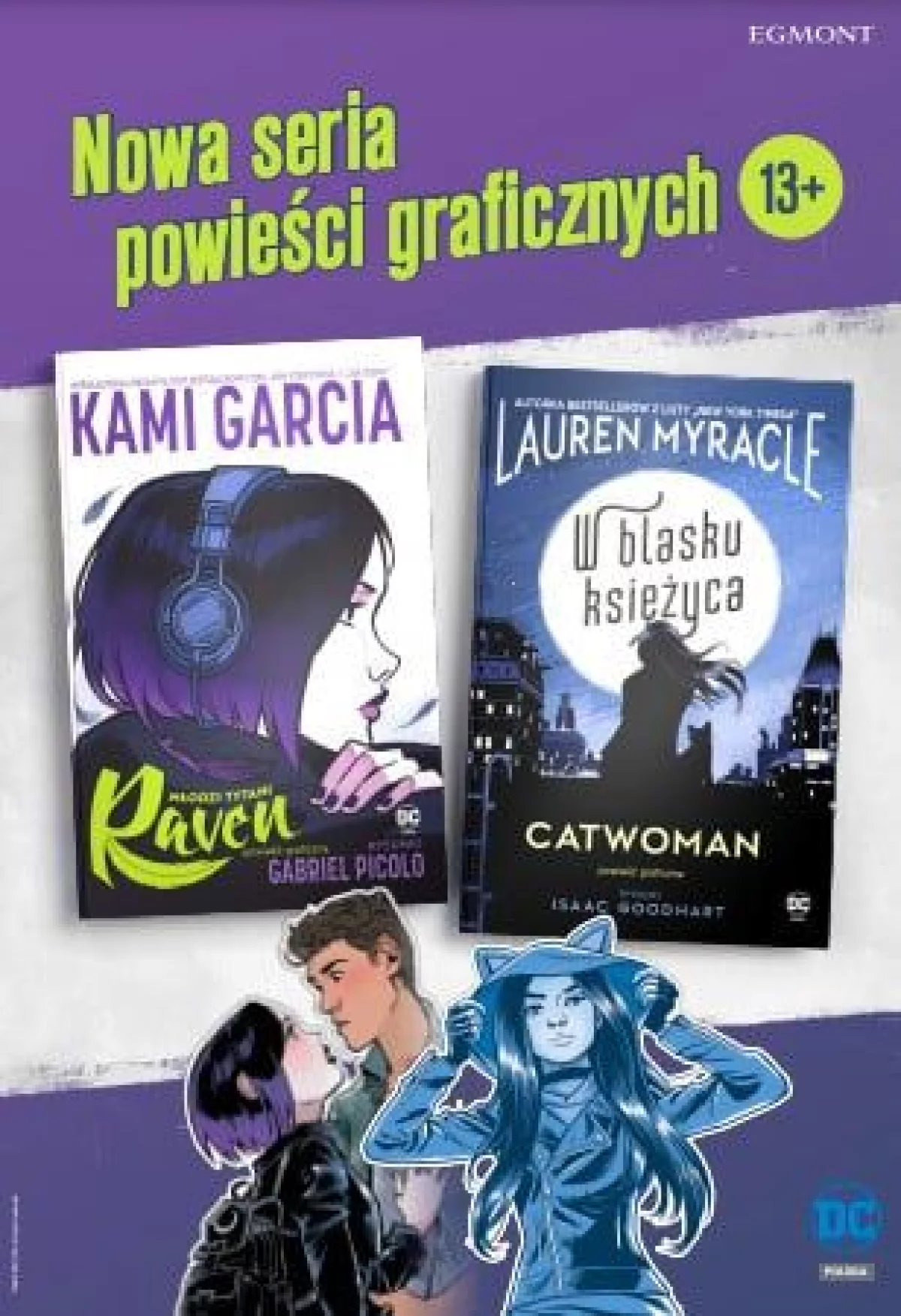 Nadchodzą powieści graficzne z uniwersum DC dla młodzieży!