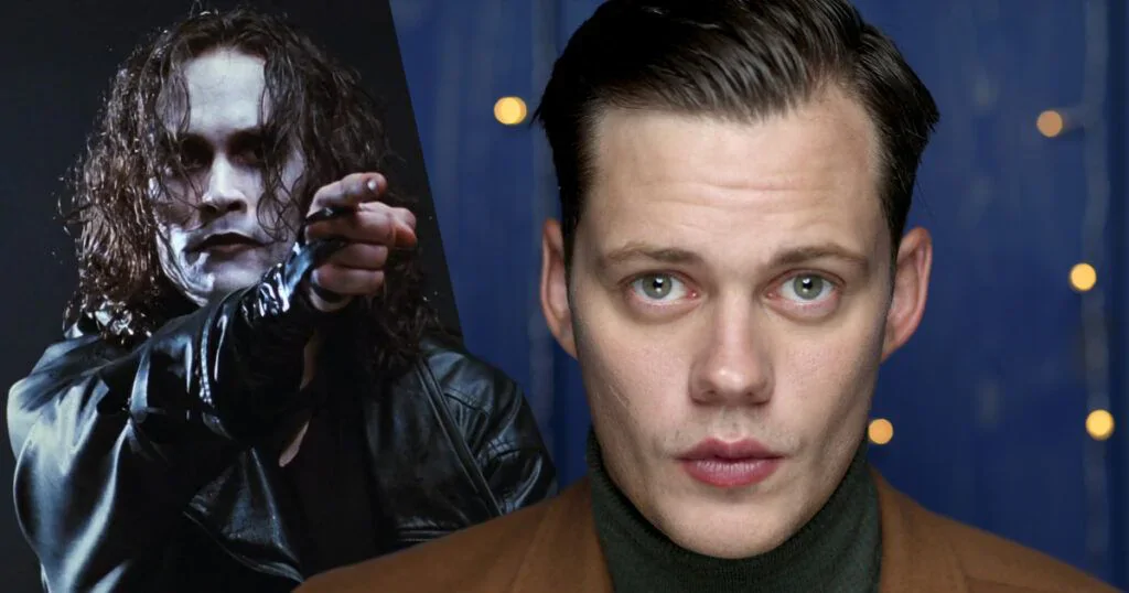 Bill Skarsgard prezentuje makijaż na planie Kruka!