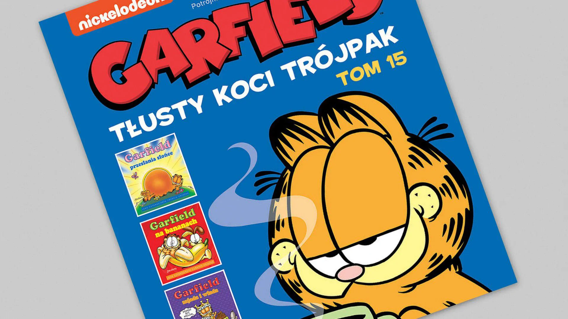 Garfield – Tłusty koci trójpak tom 15 - recenzja komiksu