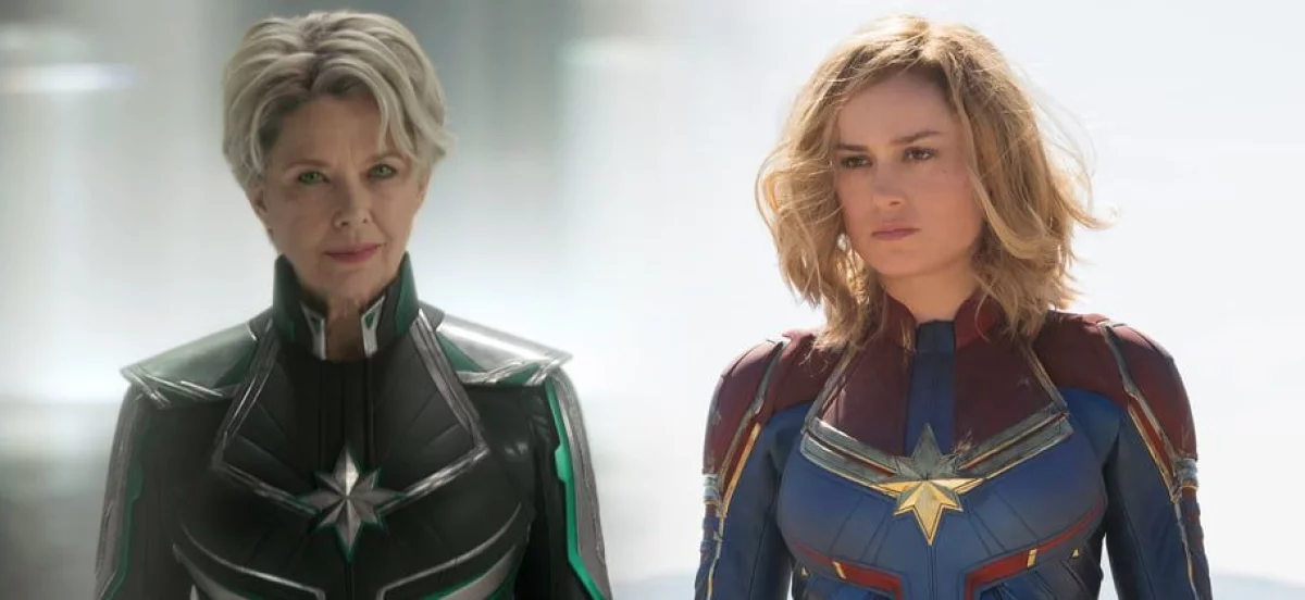 Kapitan Marvel - główna bohaterka walczy z Najwyższą Inteligencją w usuniętej scenie