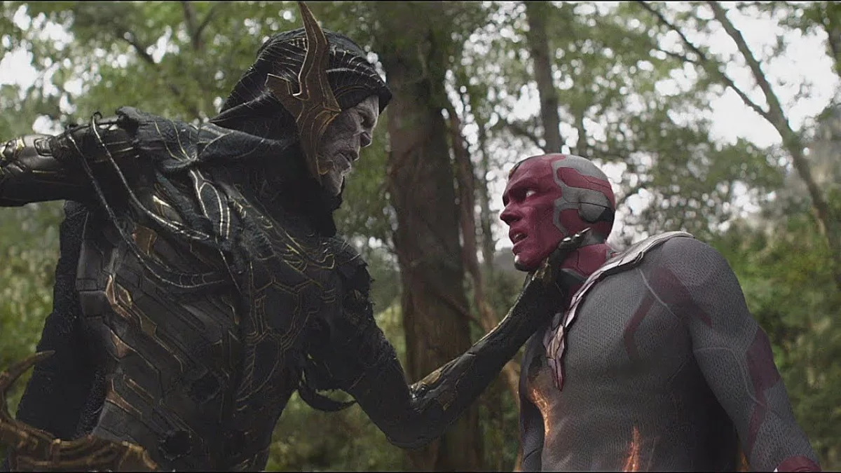 Avengers: Wojna bez granic - Vision wyrywa serce członka Czarnego Zakonu w alternatywnej scenie!