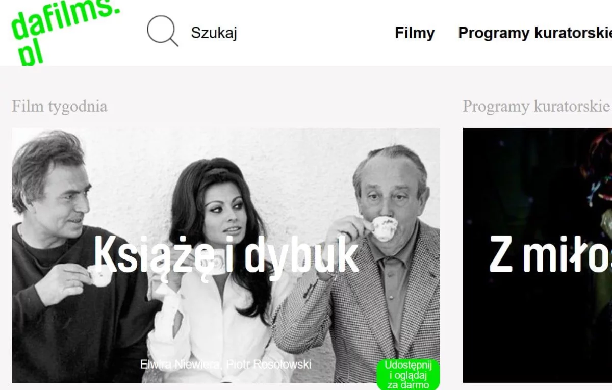 DAFilms - w Polsce startuje nowy portal VOD