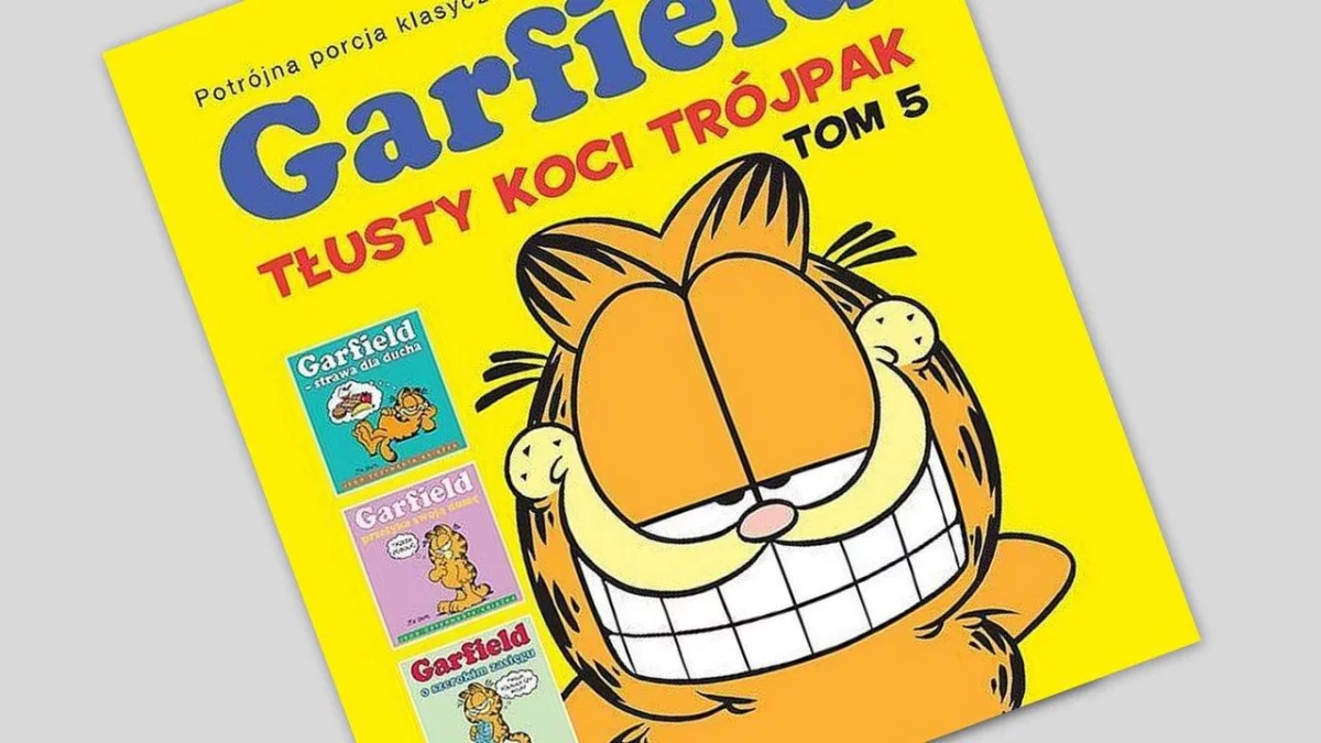 Garfield – Tłusty koci trójpak tom 5 – recenzja komiksu