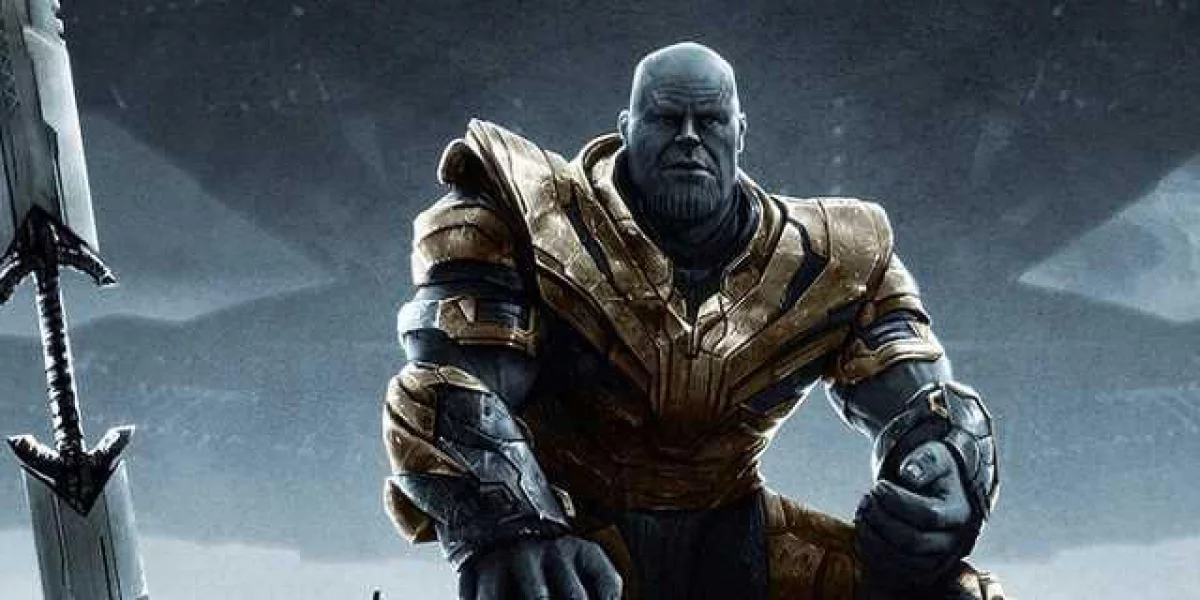 Avengers: Koniec gry - piękny plakat Thanosa od artysty koncepcyjnego Marvela