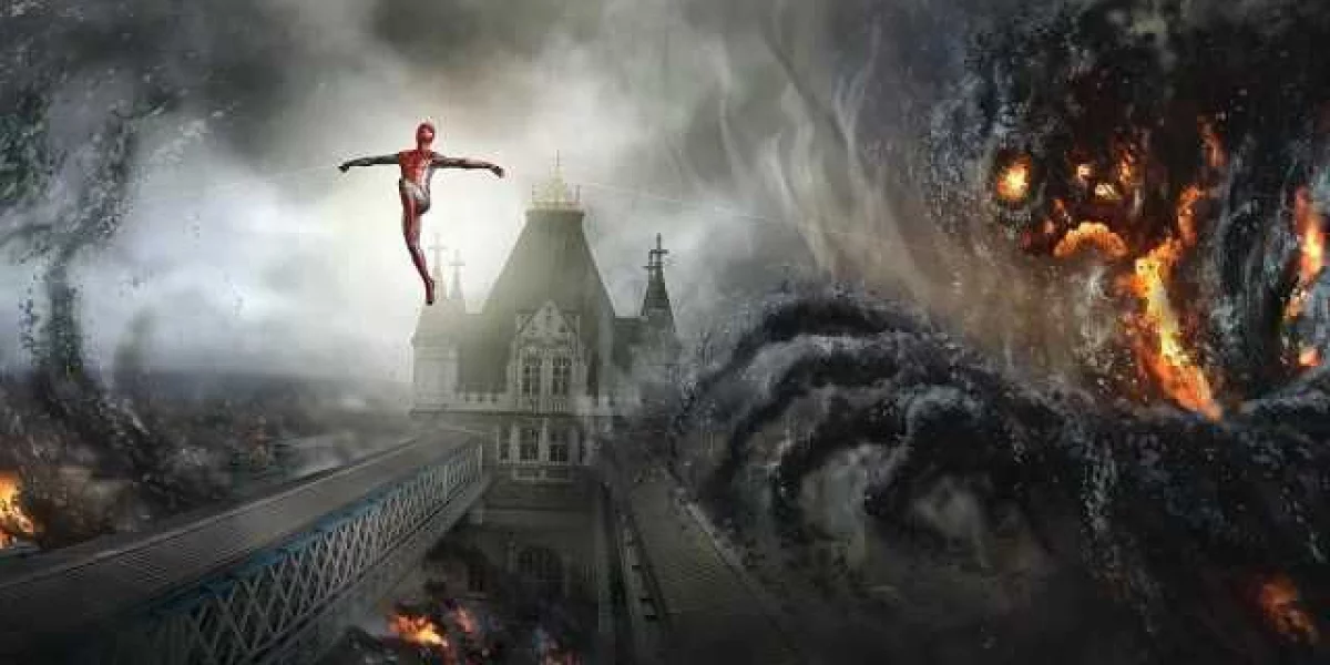 Spider-Man: Daleko od domu - szkice koncepcyjne z finałowego starcia