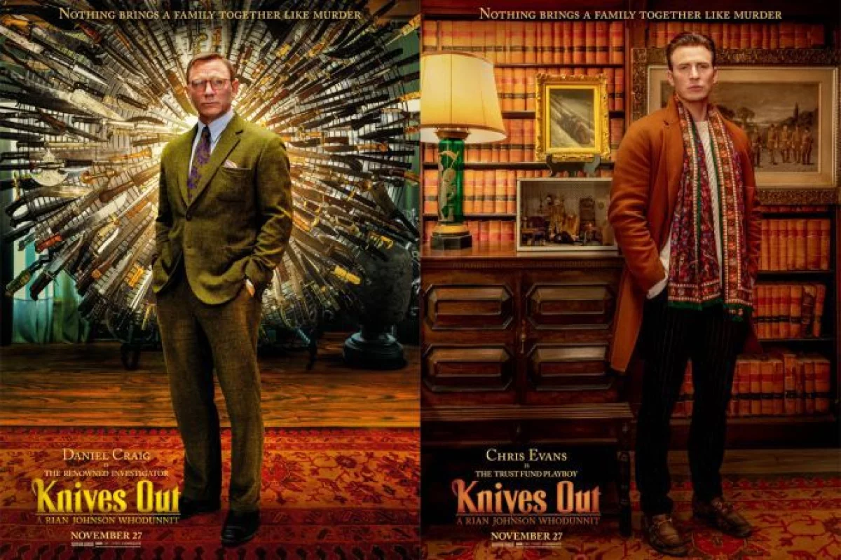 Knives Out - Rian Johnson prezentuje bohaterów swojego filmu!