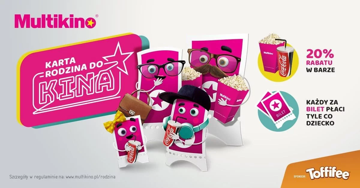 Nowości w programie Karta Rodzina do Kina!