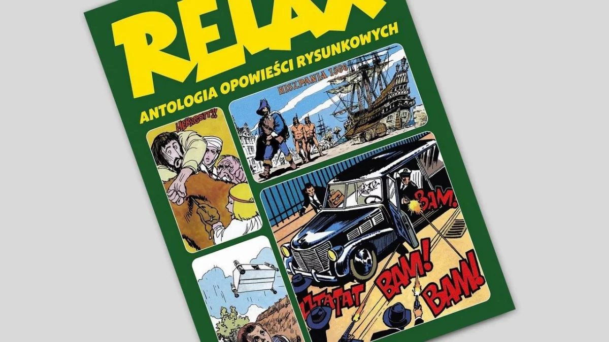 Relax – antologia opowieści rysunkowych tom 3 - recenzja komiksu