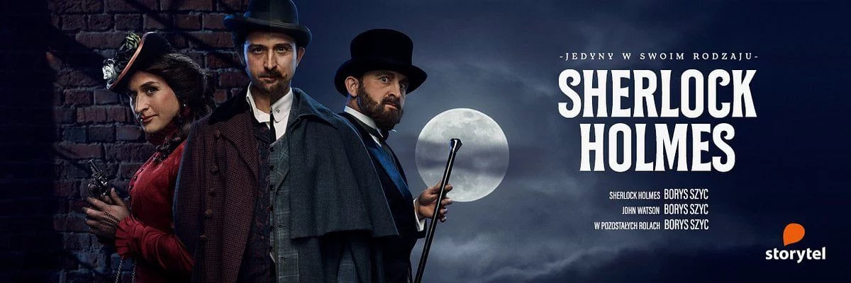 Borys Szyc jako Sherlock Holmes tylko w Storytel
