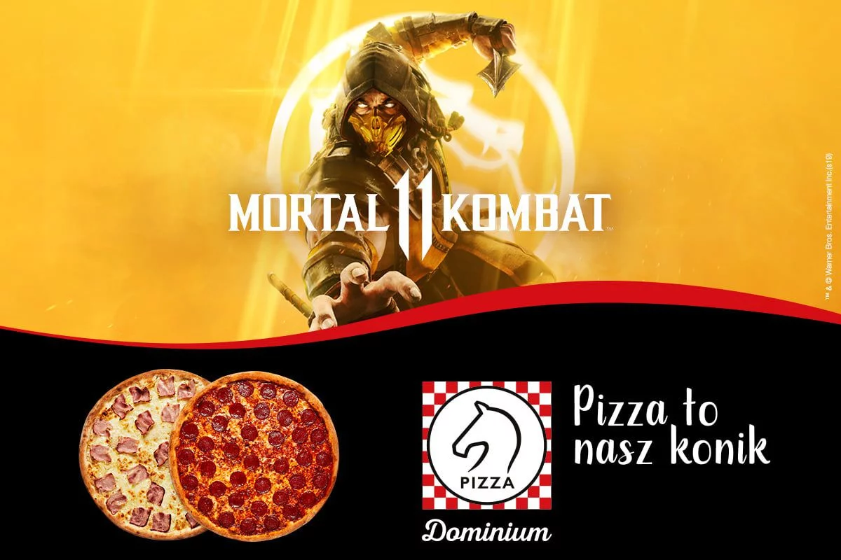 Mortal Kombat 11 – zgarnij 2 darmowe pizze na swoją domówkę!