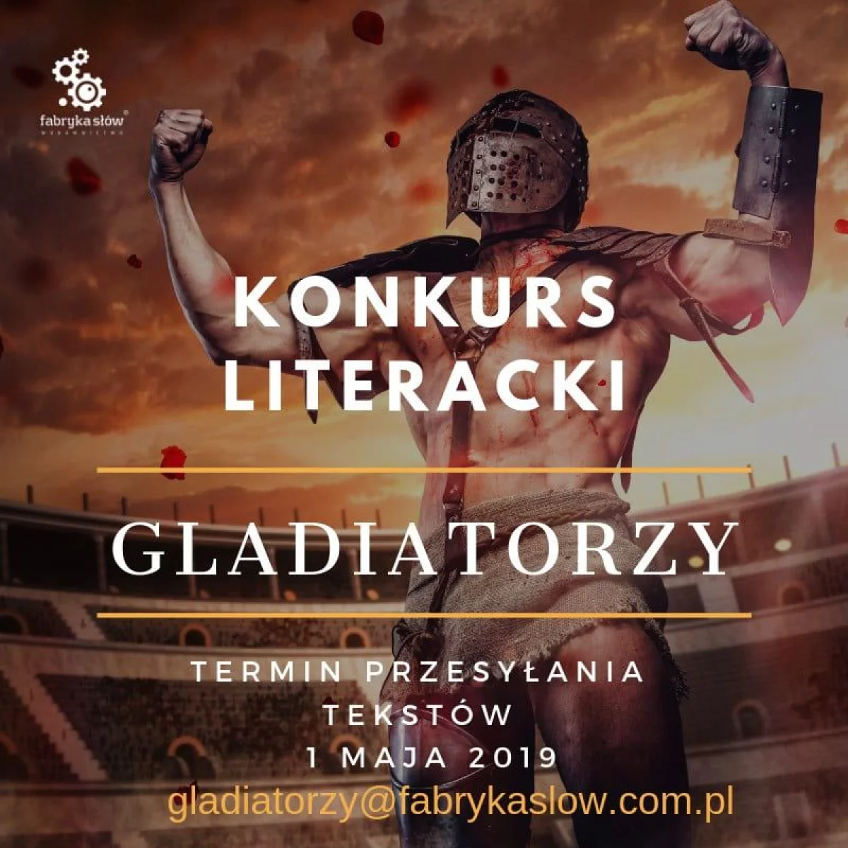 Fabryka Słów ogłasza konkurs literacki rodem z Rzymu