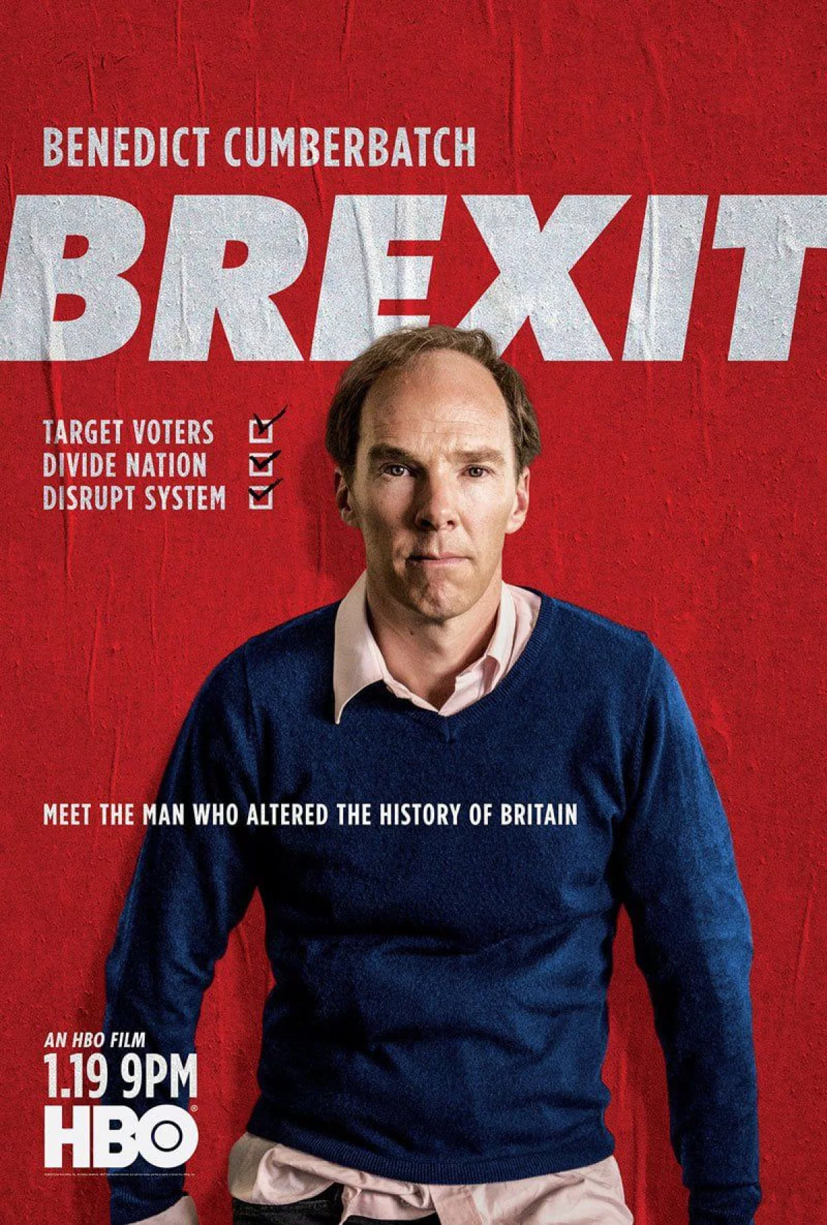 Brexit - Cumberbatch wpływa na przyszłość Wielkiej Brytanii! Pierwszy plakat!