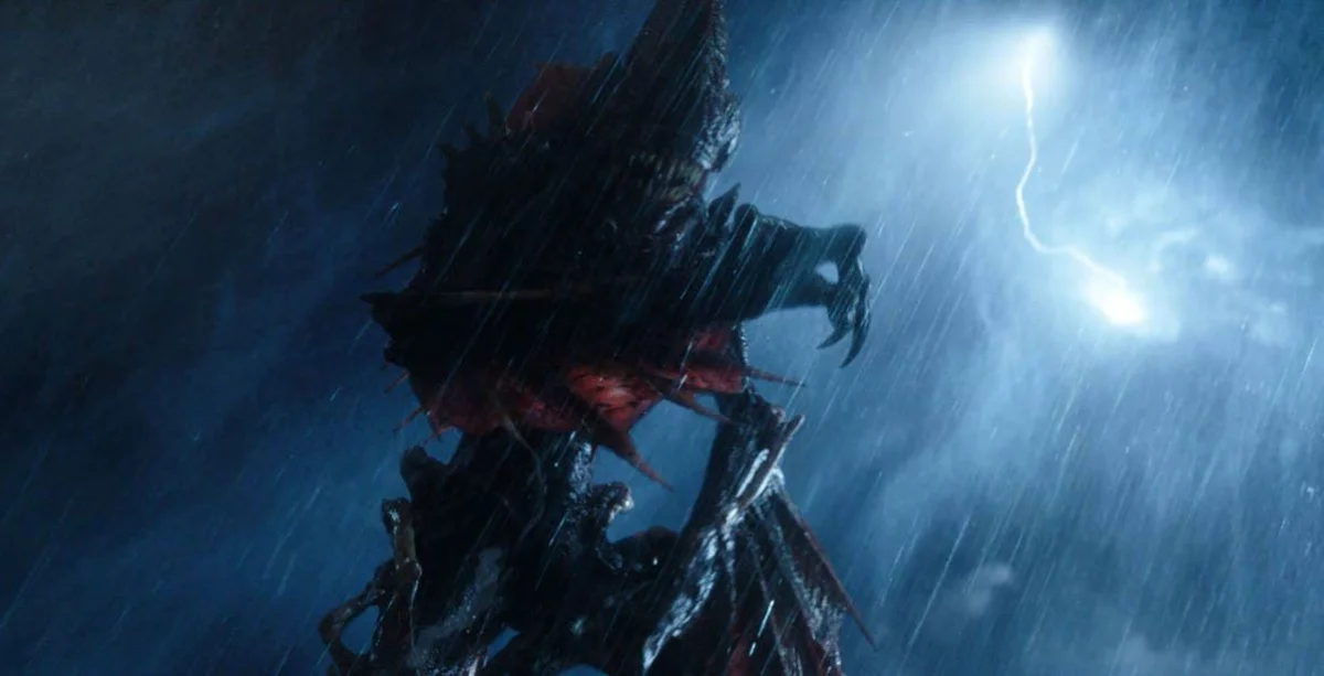 Aquaman - Arthur i Mera walczą z morskimi potworami