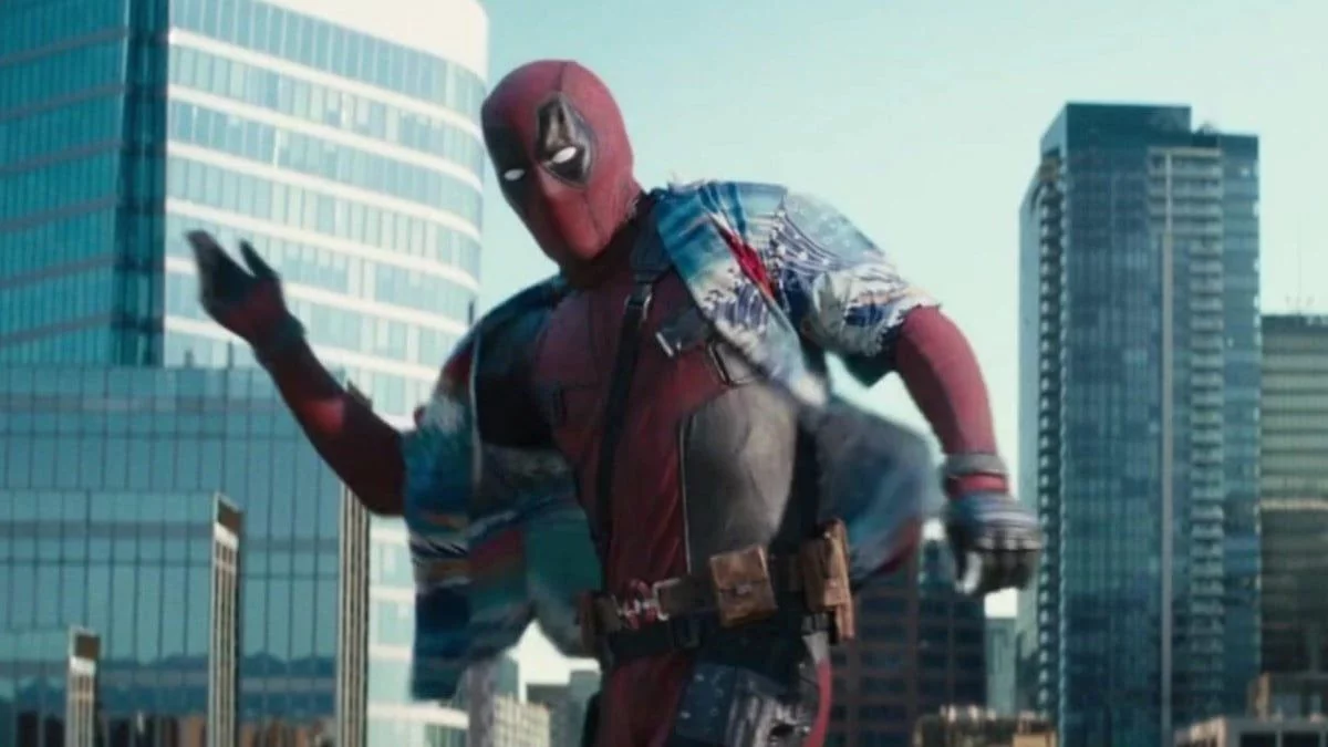 Był sobie Deadpool - Wade Wilson w podniebnym chórku na nowym plakacie