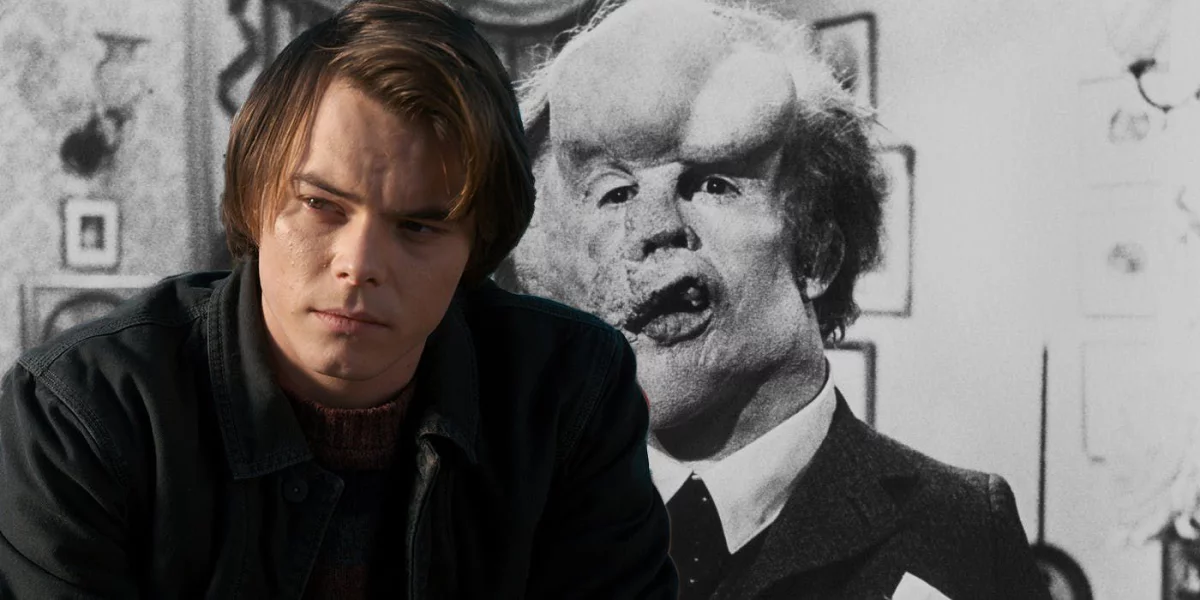 Jonathan Byers ze Stranger Things jako człowiek-słoń!