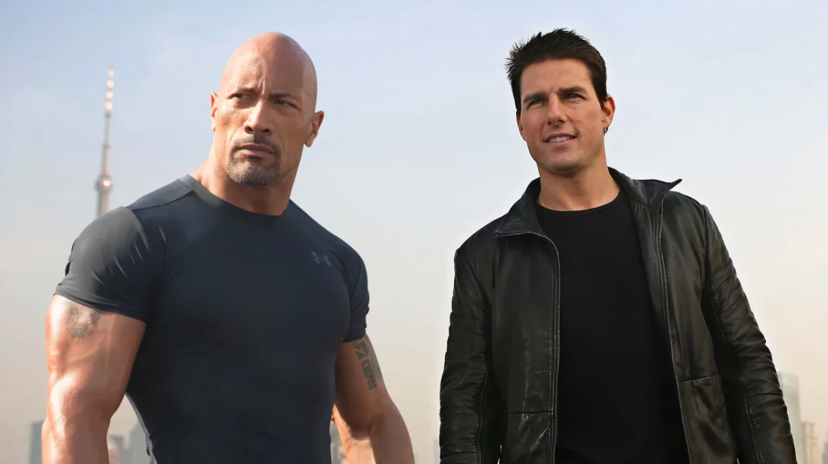 Tom Cruise i Dwayne Johnson z chęcią zagraliby razem!