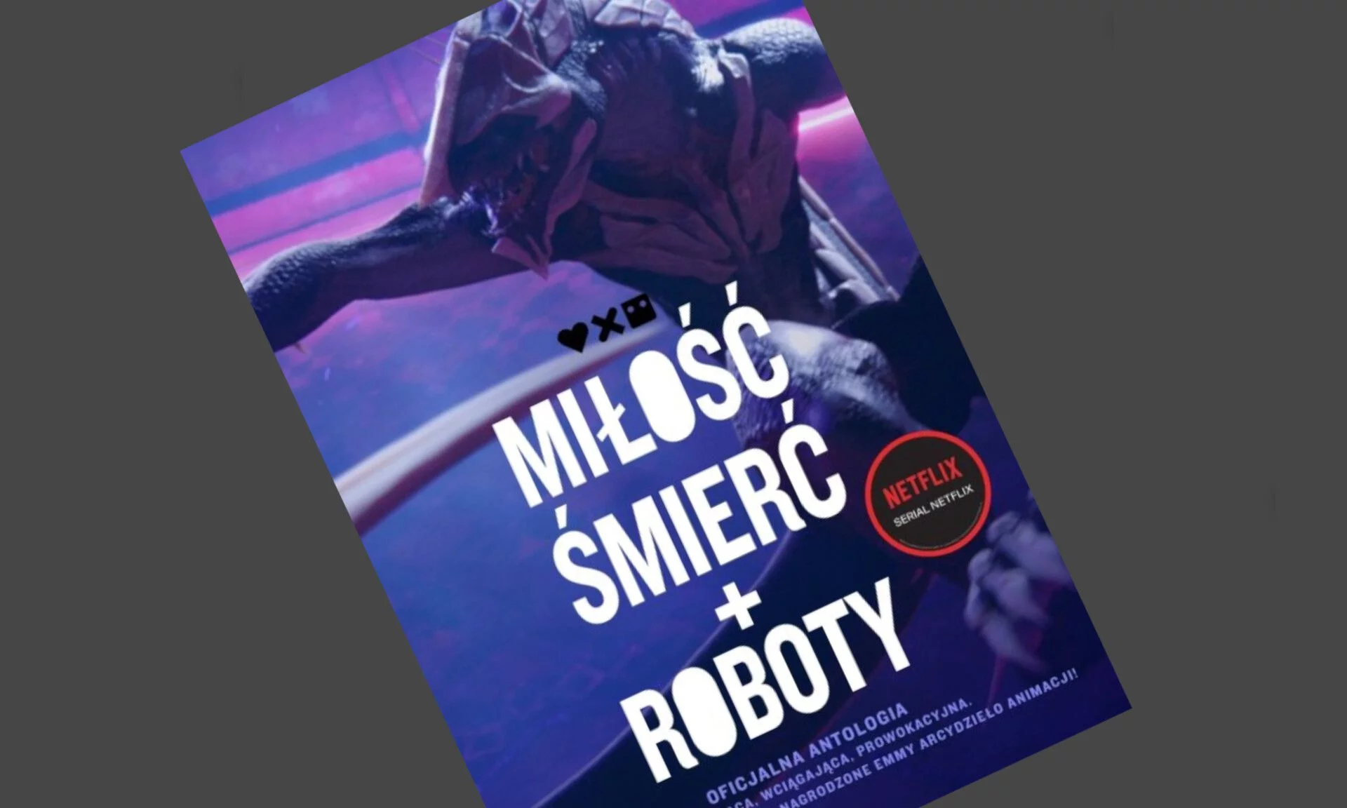 Miłość, śmierć i roboty. Oficjalna antologia - recenzja książki