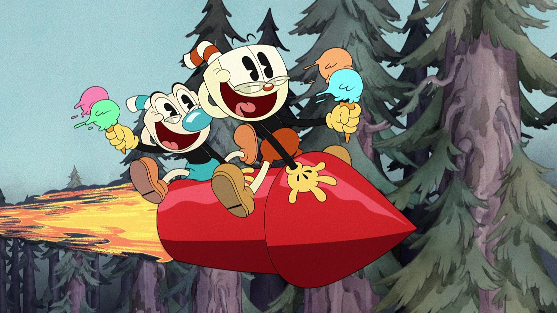 The Cuphead Show – recenzja 1. sezonu serialu. Filuś i Kubuś?