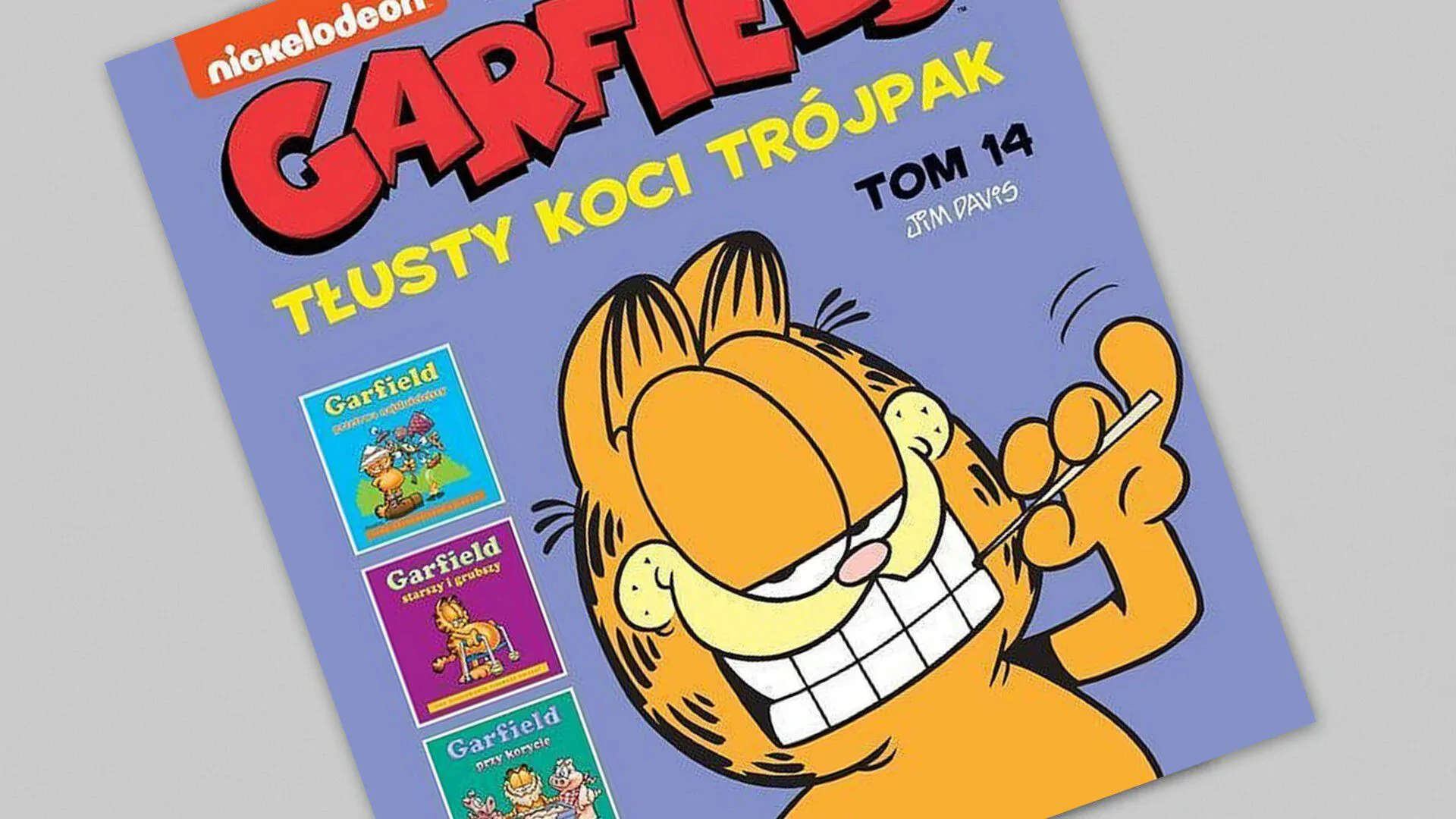 Garfield – Tłusty koci trójpak tom 14 - recenzja komiksu