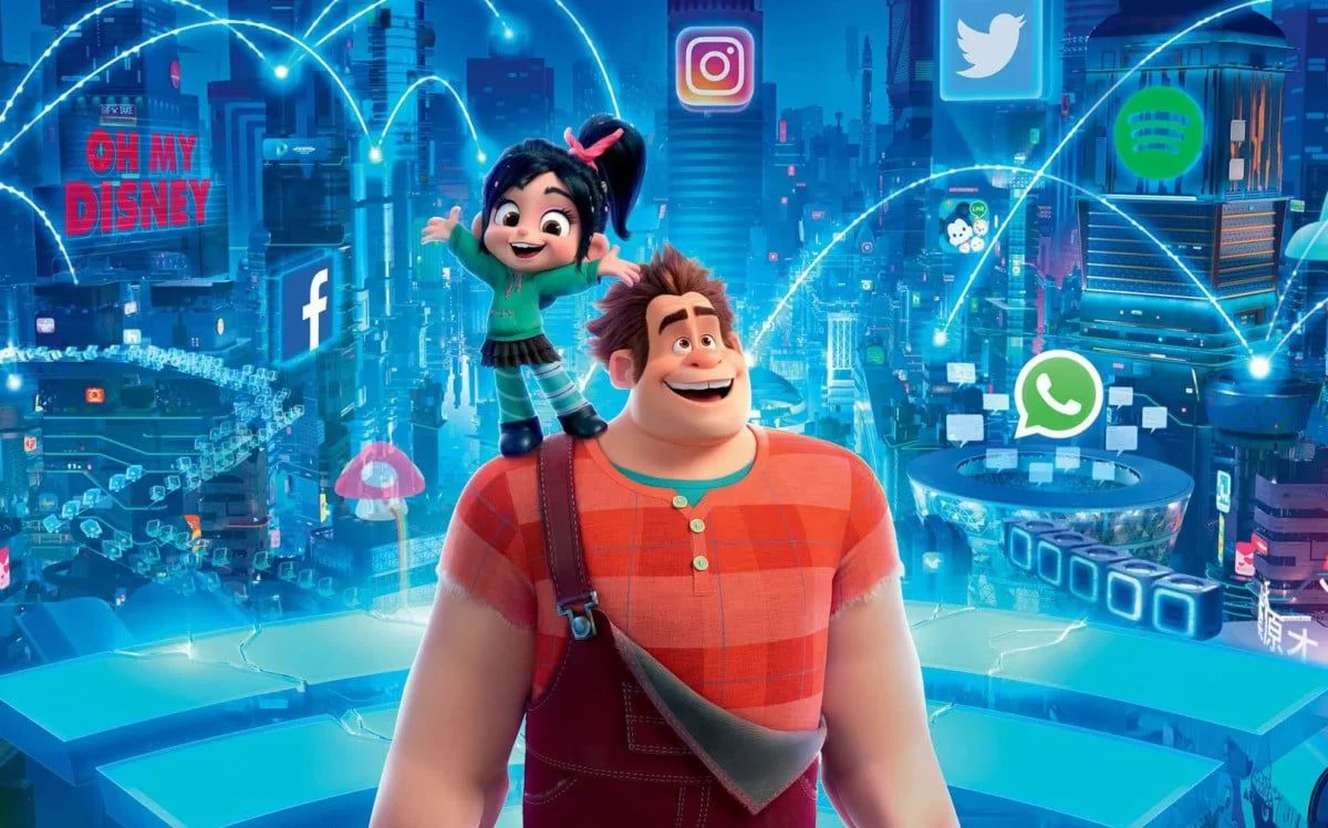 Ralph Demolka w internecie - recenzja sequela przebojowej animacji!