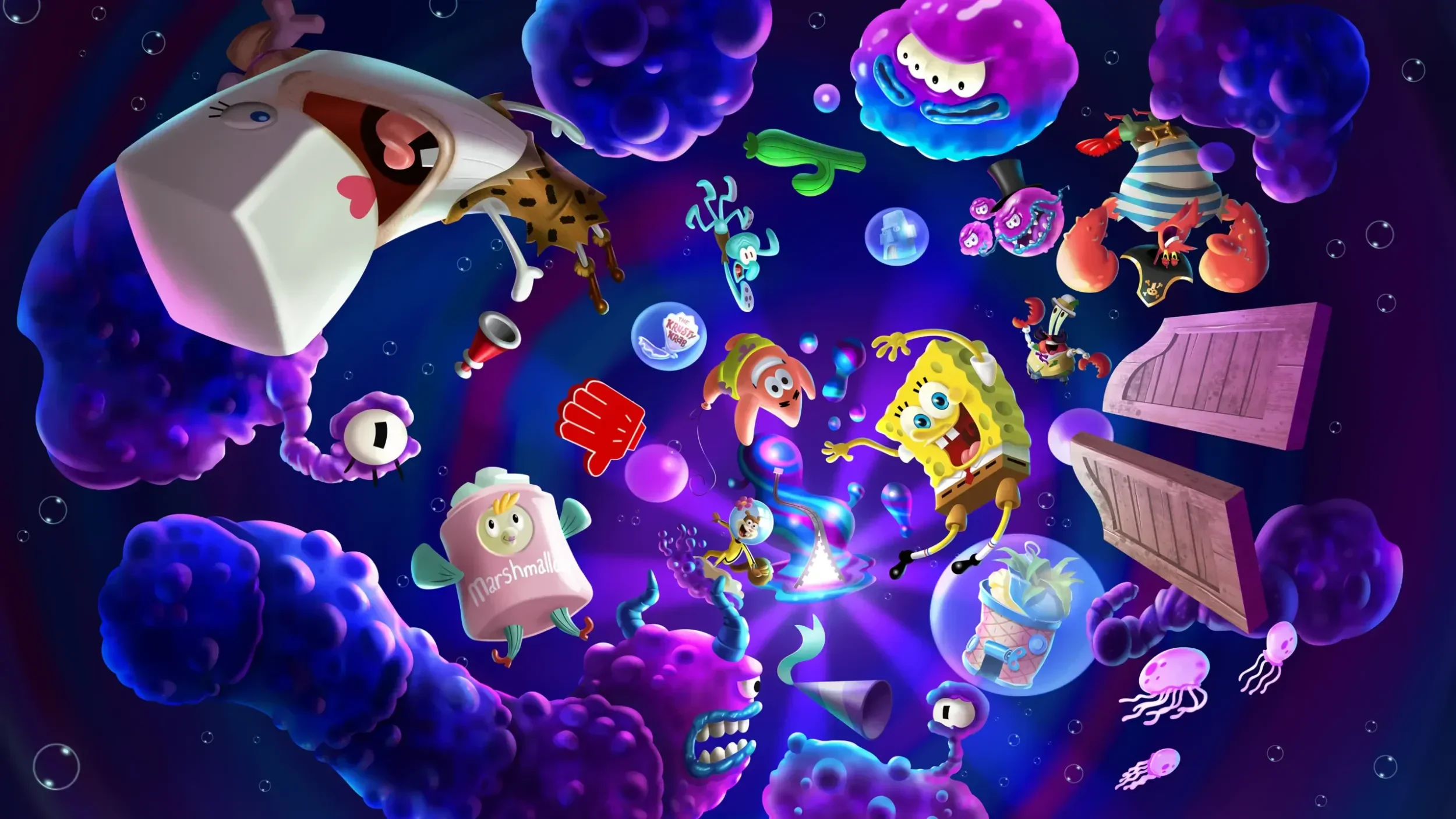 SpongeBob Kanciastoporty: The Cosmic Shake - recenzja gry. Koniec z odparzeniami!