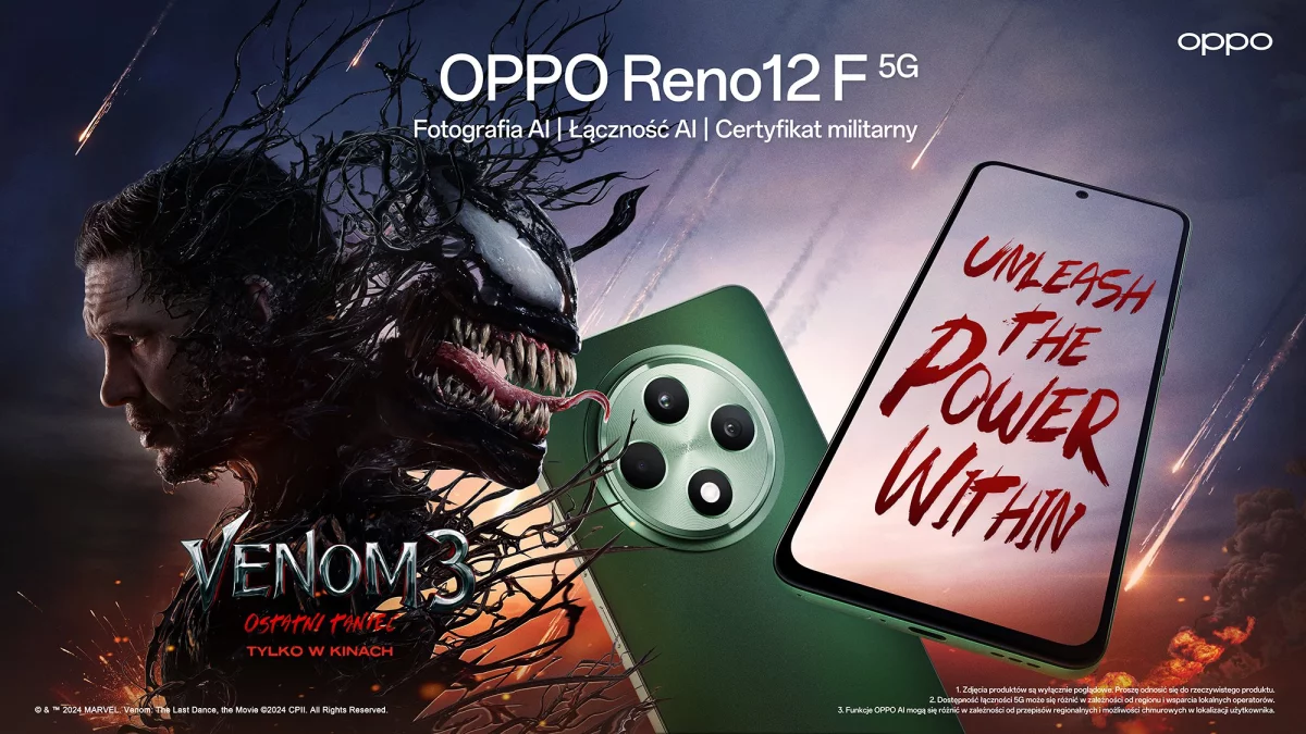 OPPO w filmowym uniwersum Marvela – marka promuje serię OPPO Reno12