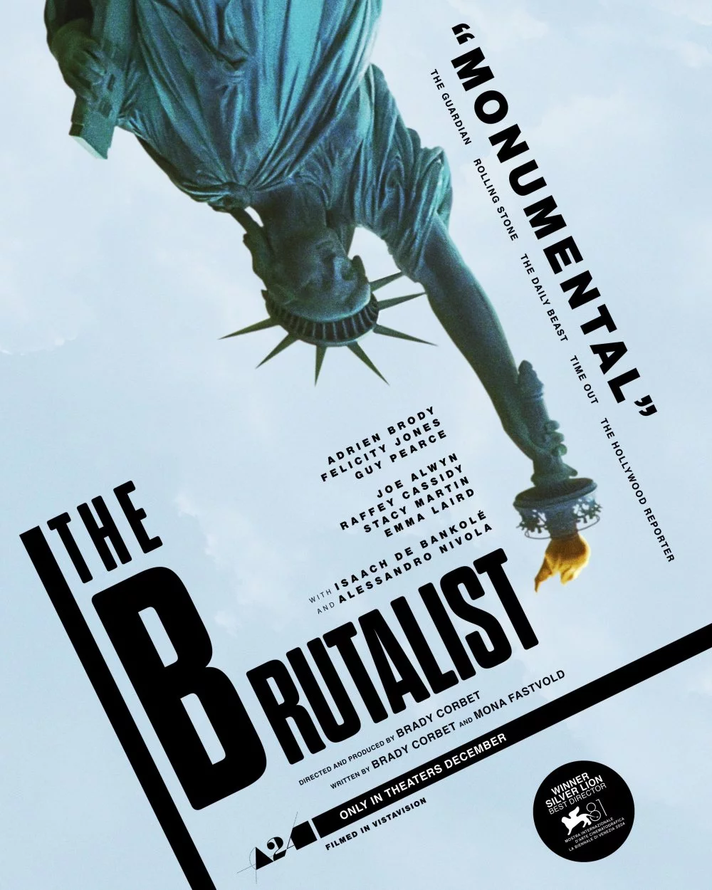 15. American Film Festival: The Brutalist - recenzja filmu. Przypowieść o wysokim suficie