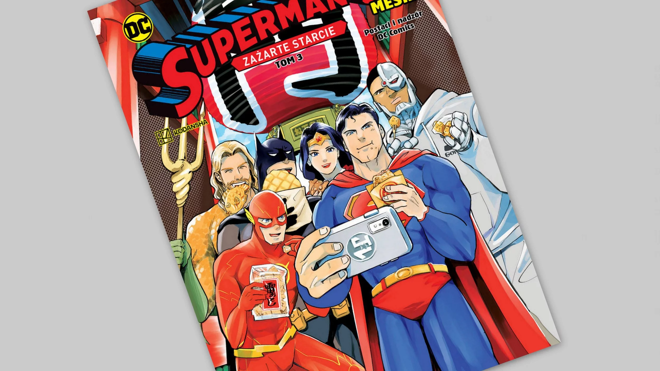 Superman kontra Meshi – Zażarte starcie tom 3 - recenzja komiksu