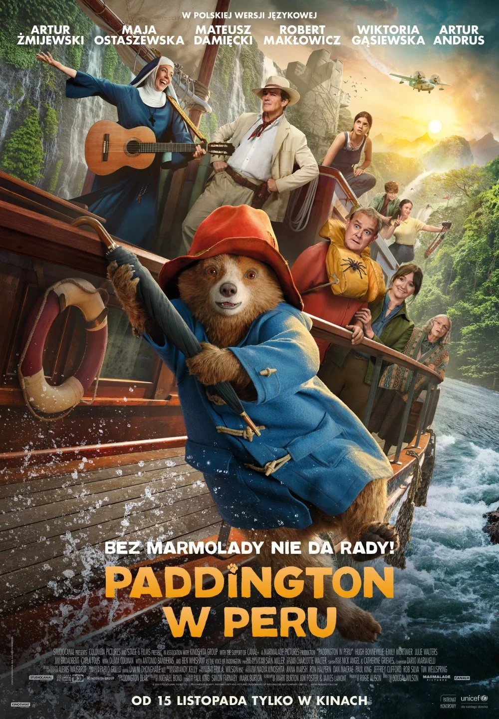 Paddington w Peru – recenzja filmu! Miś spadający na cztery łapy