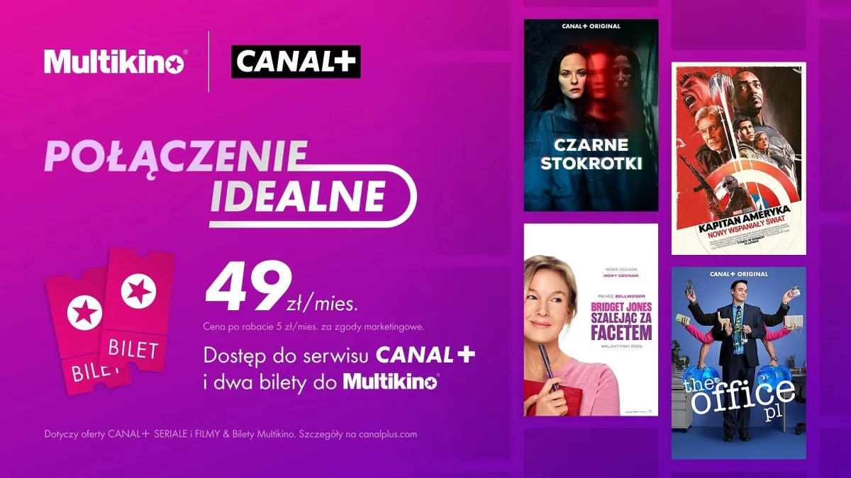 Canal+ & Multikino z promocyjną ofertą