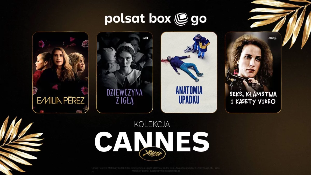 Magia kina w Klubie Konesera w Polsat Box Go – kilkadziesiąt filmów nagrodzonych w Cannes