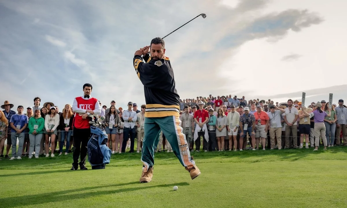 Happy Gilmore 2. Adam Sandler i Bad Bunny na nowym zdjęciu z sequela kultowej komedii