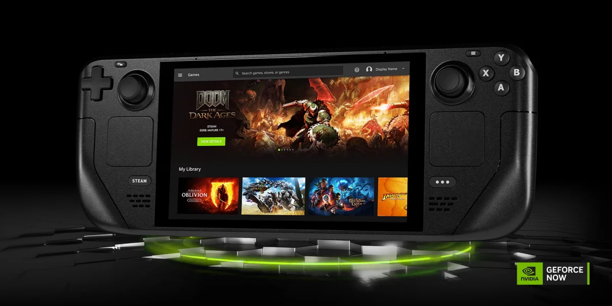 Aplikacja GeForce NOW dla Steam Deck jest już dostępna. Sześć nowych gier w usłudze