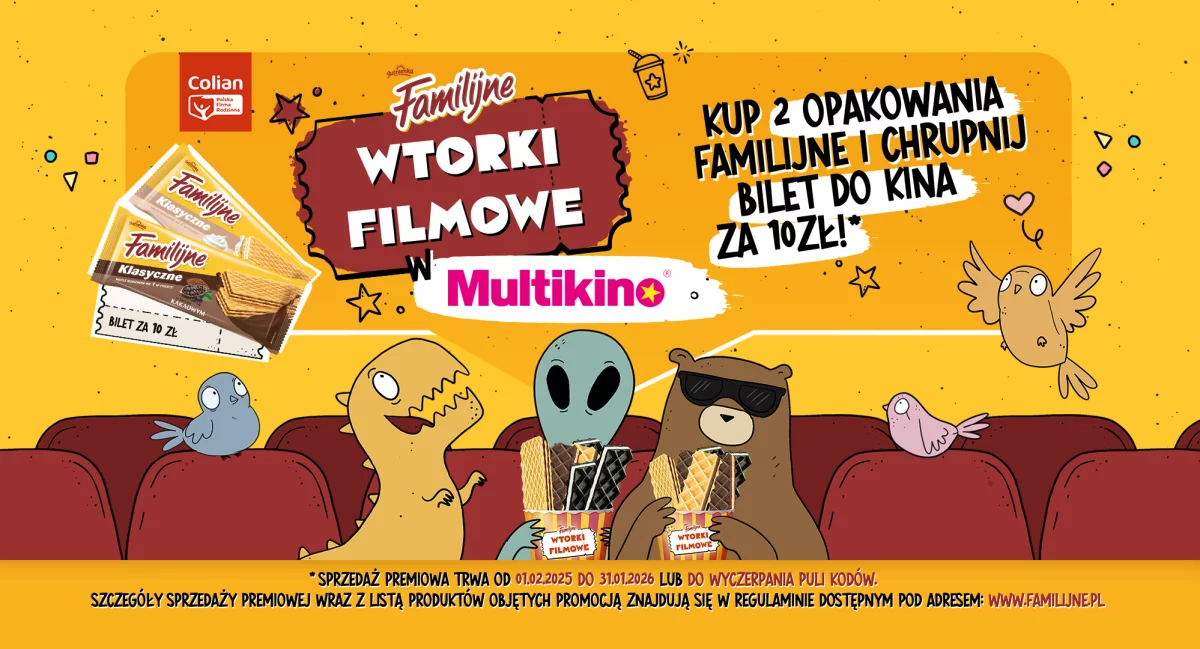 Multikino zaprasza w lato na Familijne wtorki filmowe!
