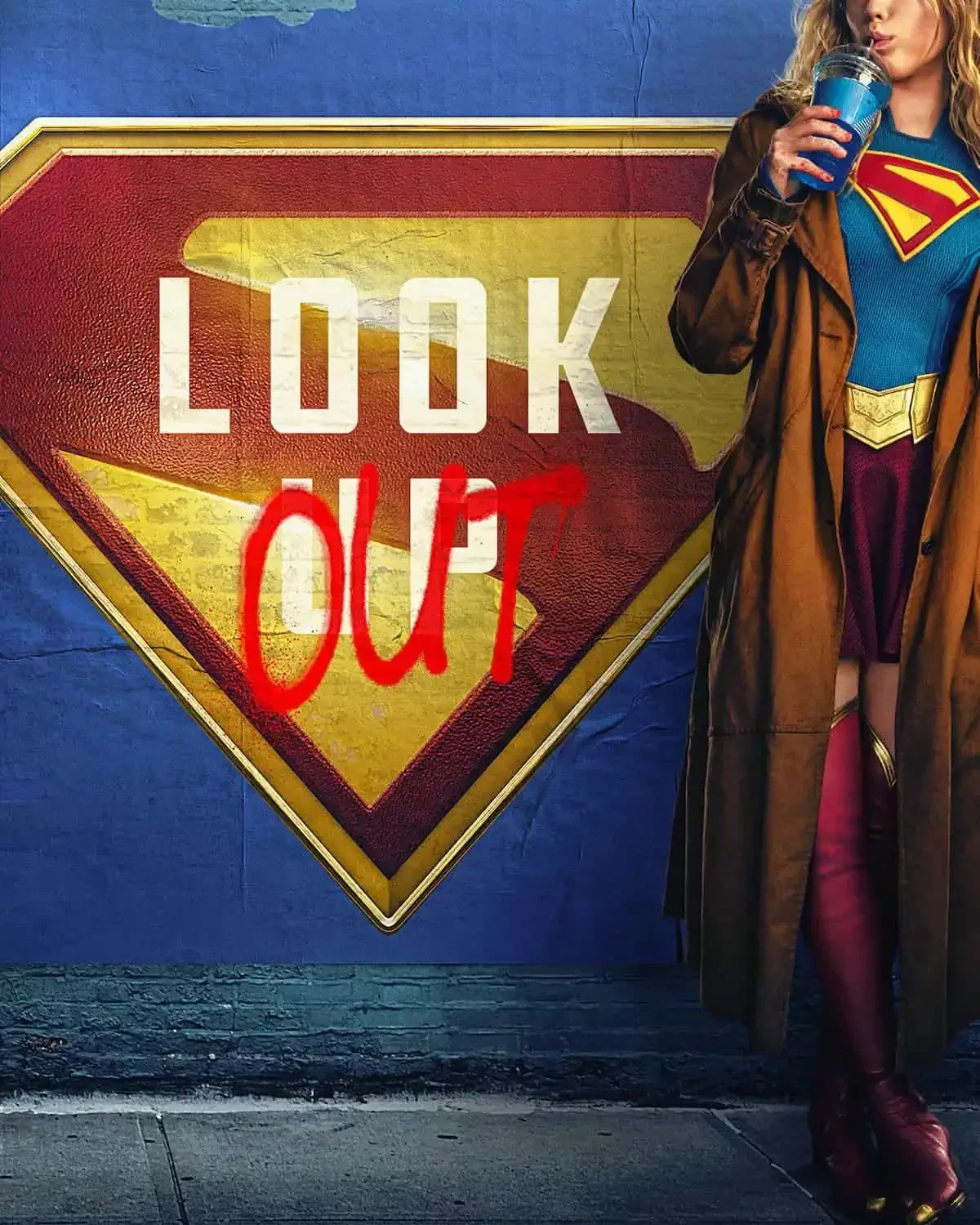 Supergirl z pierwszym plakatem. Milly Alcock żartuje z produkcji