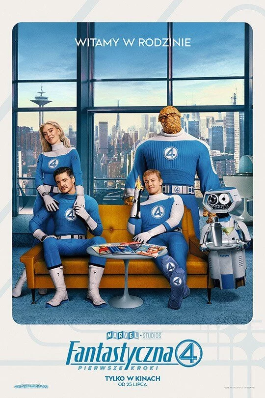 Fantastyczna 4: Pierwsze kroki - recenzja filmu Marvela! Retrofuturorenesans