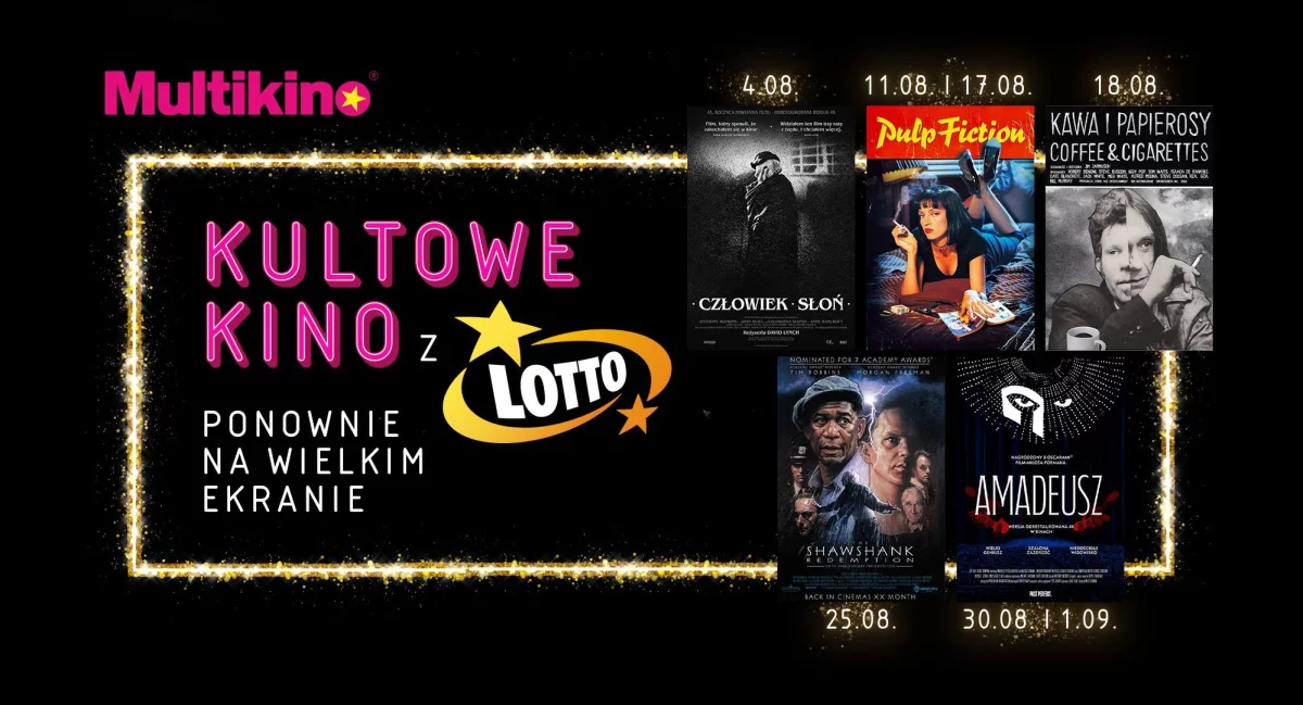 Pulp Fiction oraz Kawa i papierosy w sierpniu w Multikinie!