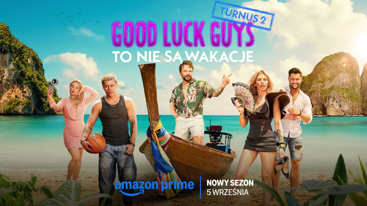 Prime Video ujawnia uczestników 2. sezonu survivalowej produkcji własnej  Good Luck Guys