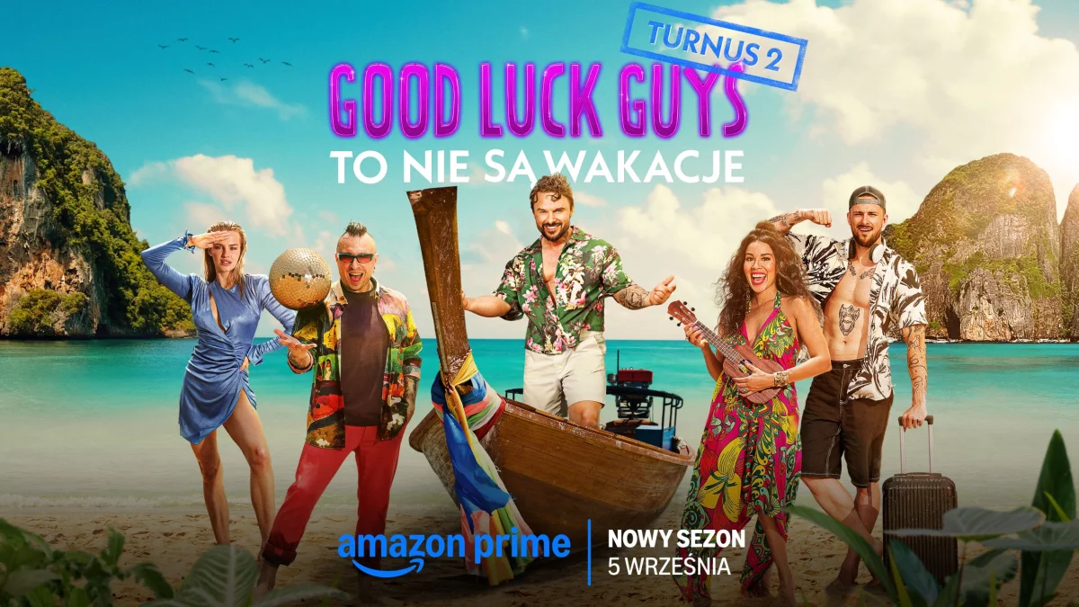 Prime Video prezentuje pełen emocji zwiastun nowego sezonu Good Luck Guys