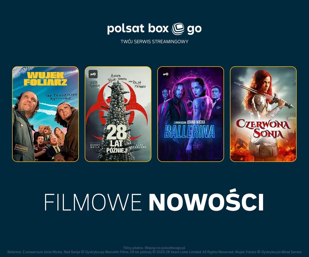 Kinowe hity i tytuły września w Polsat Box Go. Ambitne kino w Klubie Konesera
